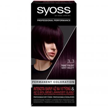 Syoss Professional Permanent Hair Dye Dark Violet 3-3