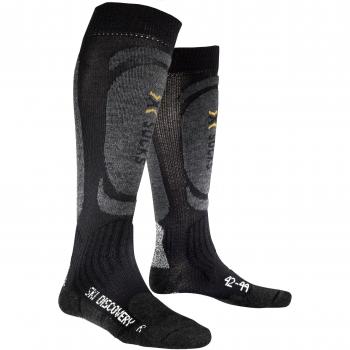 X-Socks Ski Discovery - Calcetines, color negro, talla FR: 45-47