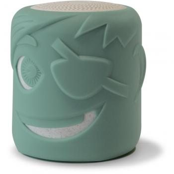 Altavoz portátil Bluetooth para niños Kidywolf Sam el Pirata - Color Turquesa