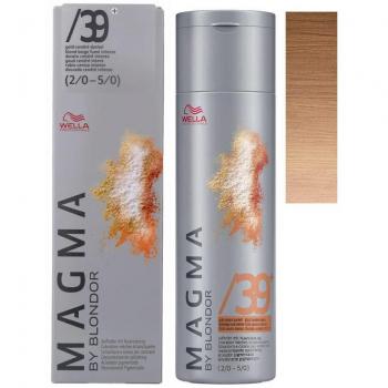 Wella Professionals Magma Inter-Mixable Shades Hair Lightening Powder 120g - Dark Golden Ash #39+