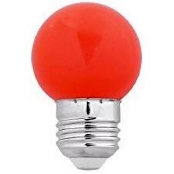 Faro Barcelona 17474 - Bombilla G45 ROJA E27 1W LED