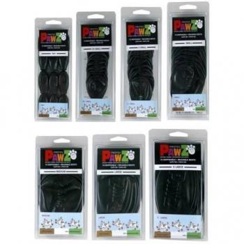 Botas Pawz para Perro 12 Unidades Negro Talla XL