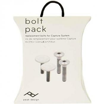 Peak Design Bolt Pack - Tornillos de repuesto para Capture Clip V3, color plateado