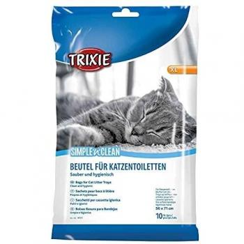 TRIXIE Bolsas Basura para Bandejas Simple'n'Clean para Gatos