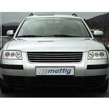 Rejilla sin logotipo para VW Passat 3BG 00-04, negro
