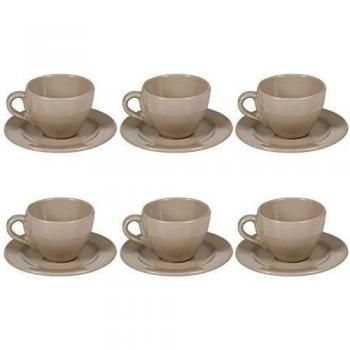 ECLECTIC COLLECTION Taza De Café con Plato 6 Piezas
