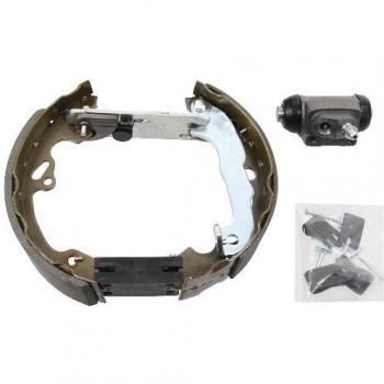 Kit de frenos a tambor A.B.S. 111423 con cilindro de rueda y accesorios para Ford Focus Mk1 y Mk2