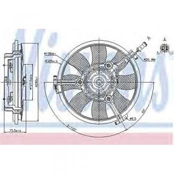 NISSENS 85691 Refrigerantes del Motor