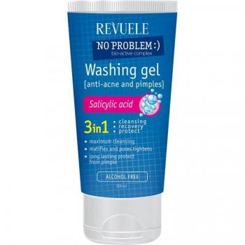 Gel Limpiador 3 en 1 Ácido Salicílico No Problem - Revuele
