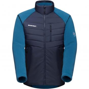 Chaqueta de montaña para hombre Mammut Innominata Hybrid azul claro y azul oscuro - Talla S