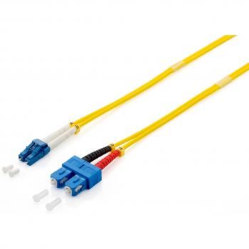 Equip 254331 Cable de Fibra optica 1 m OS2 LC SC Amarillo - Cable de Fibra óptica