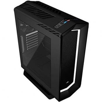 Aerocool P7 C1, caja PC ATX,semitorre, LED 8 colores, ventilador trasero, negro