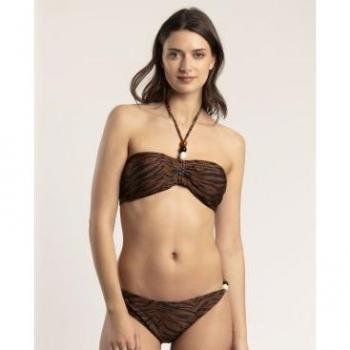 Bikini Bandeau Savage Me marrón Admas para mujer