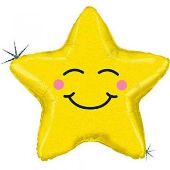 Karaloon F35288P - Globo (66 cm), diseño de Estrellas, Multicolor