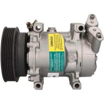 Compresor de aire acondicionado TEAMEC 8600117, compresor para sistemas de aire acondicionado, número de pieza 8600117, diseñado para proporcionar refrigeración eficiente y confiable en vehículos