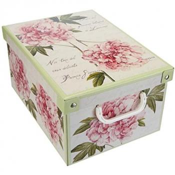 Caja de Almacenamiento Ecológica de Cartón Reciclado 25X35X17,5 cm - Alta Calidad
