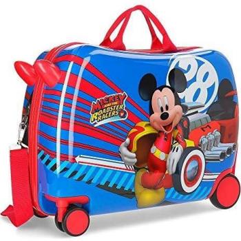 Maleta correpasillos ruedas multidireccionales World Mickey