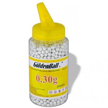 Martinez 35653. Biberón 2000 bolas Pvc, 6mm 0,30 gr. Bolas de alta precisión para airsoft