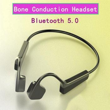 Auriculares Inalámbricos V11 Bluetooth 5.0 de Conducción Ósea para Deportes al Aire Libre con Sensor de Hueso para Xiaomi