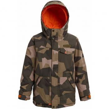Burton Dugout Chaqueta De Snowboard, Niños, Three Crowns Camo, XL