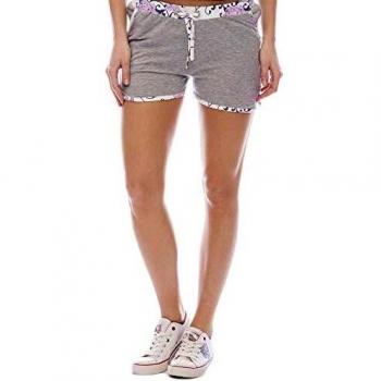 LEONE - Shorts de Mujer - Negro Jet