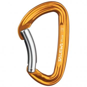 Salewa Fly Bent - Mosquetón, color naranja, talla única