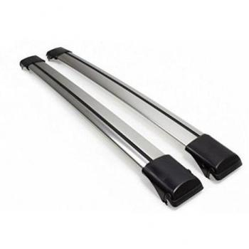 Cerradura Wingbar para Audi A4 B6 Avant Estate Wagon 2001 - 2004 AERO Cruz Bares Baca Spoiler de techo de aluminio