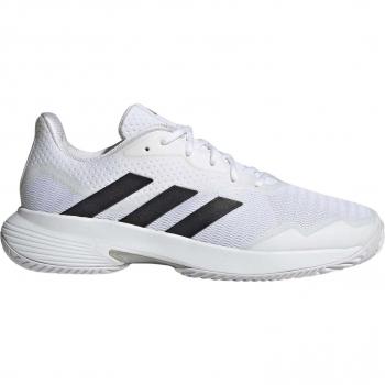 Zapatillas de tenis de hombre adidas Courtjam Control 23, color blanco, confort y máxima estabilidad