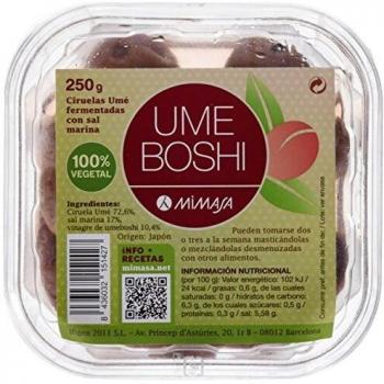 MIMASA UMEBOSHI NATURAL 250G