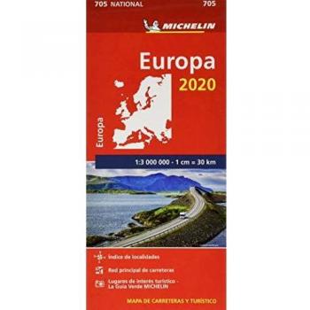 Mapa National Europa - Michelin