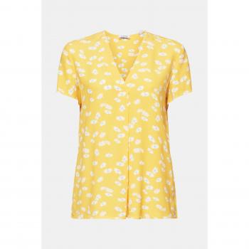Blusa de mujer estampada de viscosa Esprit
