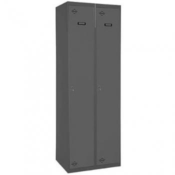 Taquilla Metálica SIMONLOCKER PROF. MON.SINGLE-DIV 2/2 400(800) A/AN, Dimensiones: 1800x800x500 mm, Color: Antracita, Montada