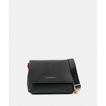 Bolso de hombro Bugatti ELLA para dama - Talla única, color negro, dimensiones 25 cm x 17 cm x 8 cm