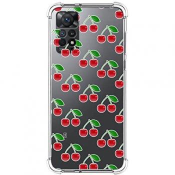 Funda Antigolpes de Silicona Personalizada para Xiaomi Redmi Note 12 Pro 4G con Diseño de Cerezas