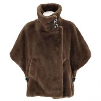 Cape PINKO Woman color Beige - Size: XS - female