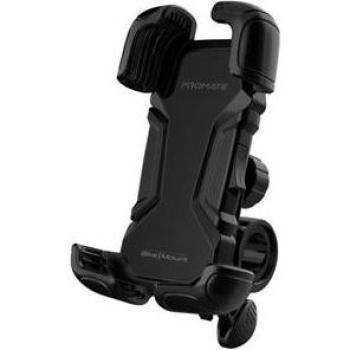 Soporte Universal para Smartphone Promate BikeMount con Rotación 360º para Bicicleta