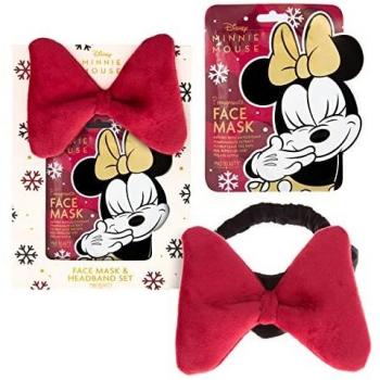 Mad Beauty Minnie Burgundy Felpa y Mascarilla Set