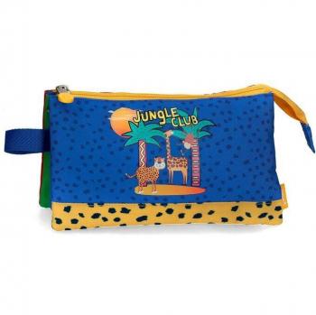 Estuche Enso Jungle Club Tres Compartimentos