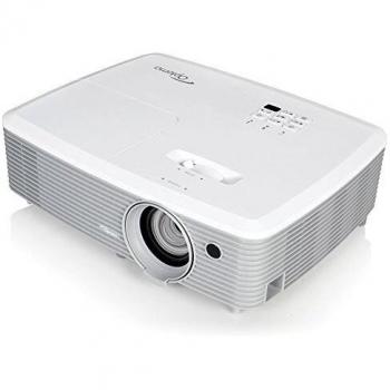 Proyector Optoma W400+ DLP 3D WXGA (1280x800) - 4000 Lúmenes ANSI, Modo Normal de 5000 Horas y Modo Económico de 6000 Horas - Gris y Blanco
