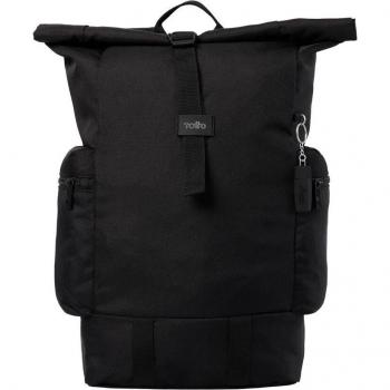 TOTTO - Mochila casual porta PC para hombre negro - Ray-N01