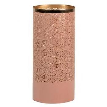 Paraguero de Metal Rosa 20x20x45 cm - Complemento Elegante para el Hogar