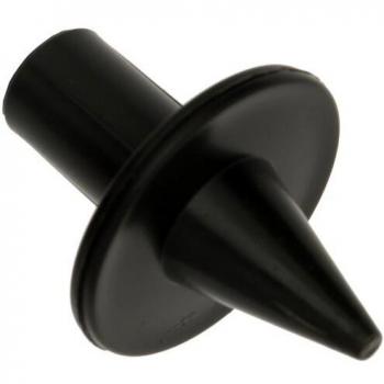 W4 - Palo para Tiendas de campaña, Color Negro, Talla 25mm