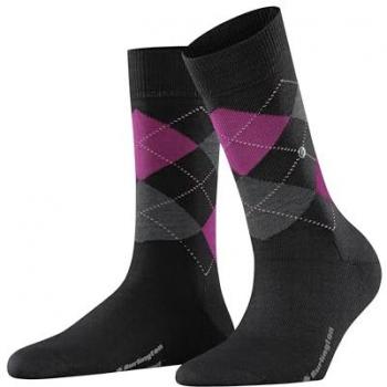 Burlington Women's Marylebone Eco-Friendly Wool Blend Socks, Black, Size 36-41