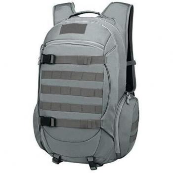 Mardingtop 35L Mochila Militar, Mochilas Hombre Deportivas Mochila Tactica Senderismo Moto Deporte Viaje Playa Montaña Negra for Unisex