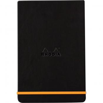 Webnotepad A5 - Rhodia 118349C - Líneas horizontales - Negro