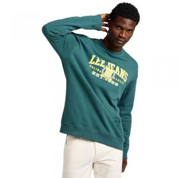 Sudadera Lee Varsity verde - S