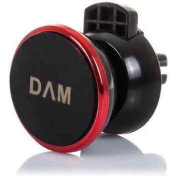 Soporte Magnético para Smartphone de Coche - Rojo, Medidas 3x3x5cm