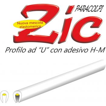4R Quattroerre.it 12126 Perfiles Protectores de Puertas para Coches, Blanco, 2 Piezas, 85 cm