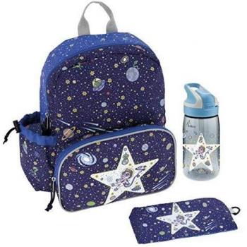 LAKEN Mochila 2+ Años C/Bot. Tritan Lj-Kosmos - Mochilas, unisex