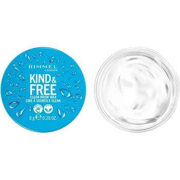 Rimmel London Kind & Free Clean Brow Wax Fijador de Cejas Transparente 8g